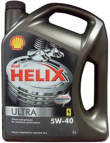 Shell Helix Ultra 5w40 4л